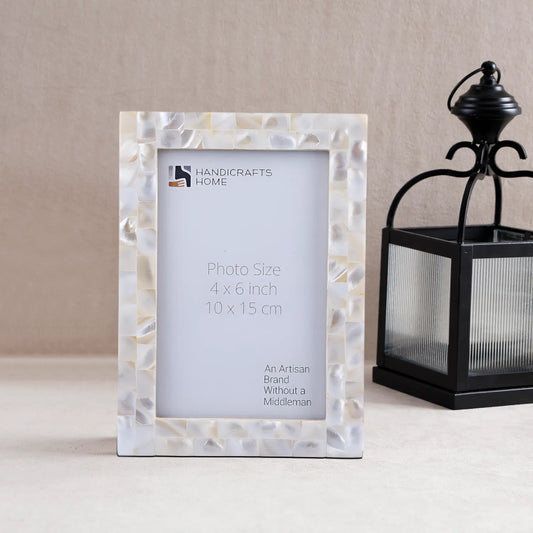 Mother of Pearl Inlay Picture Frame White 4x6 5x7 8x10