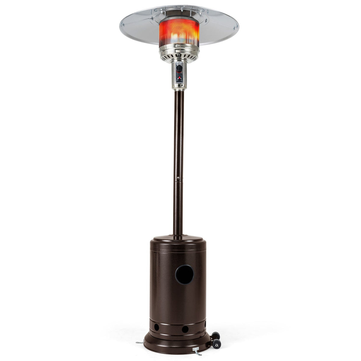 50 000 BTU Patio Propane Gas Heater with Stainless Steel Burner